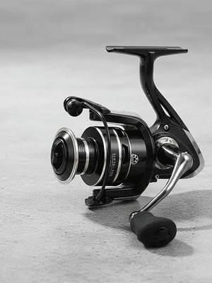 Carrete De Pesca Spinning Metálico Serie BC6000 Negro