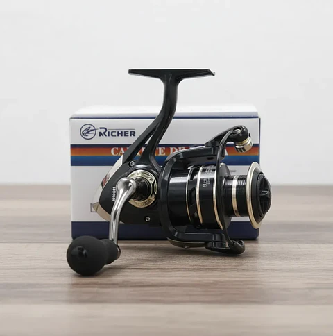 Carrete De Pesca Spinning  BC3000 Metálico Negro