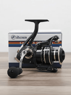 Carrete De Pesca Spinning  BC3000 Metálico Negro