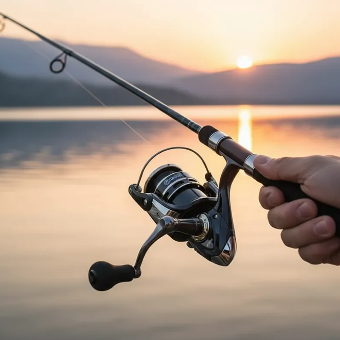 Carrete De Pesca Spinning  BC3000 Metálico Negro 5