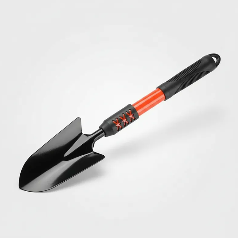 Pala De Jardín Metálica Mango Largo Ergonómico 41.5cm 3