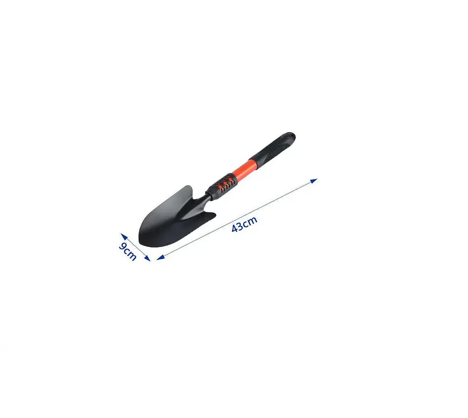 Pala de Jardín Metálica Mango Goma Ergonómico 43cm 3
