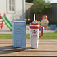 Vaso Térmico Infantil Con Asa Y Tapa Diseños Acero Inoxidable - Miniatura 1
