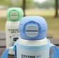 Botella Térmica Infantil Acero Inoxidable Con Funda Y Correa - Miniatura 9