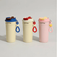 Vaso Térmico Para Café 550ml Portátil Con Tapa Y Correa - Miniatura 1