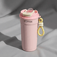 Vaso Térmico Para Café 550ml Portátil Con Tapa Y Correa - Miniatura 2