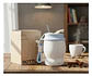 Vaso Térmico Para Café Acero Inoxidable 280ml Con Bombilla - Miniatura 3