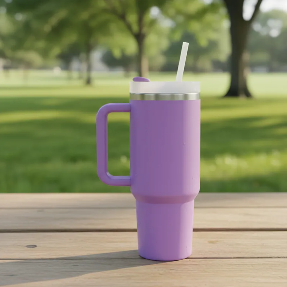 Vaso Térmico 1.2l Con Tapa, Asa Y Bombilla 7