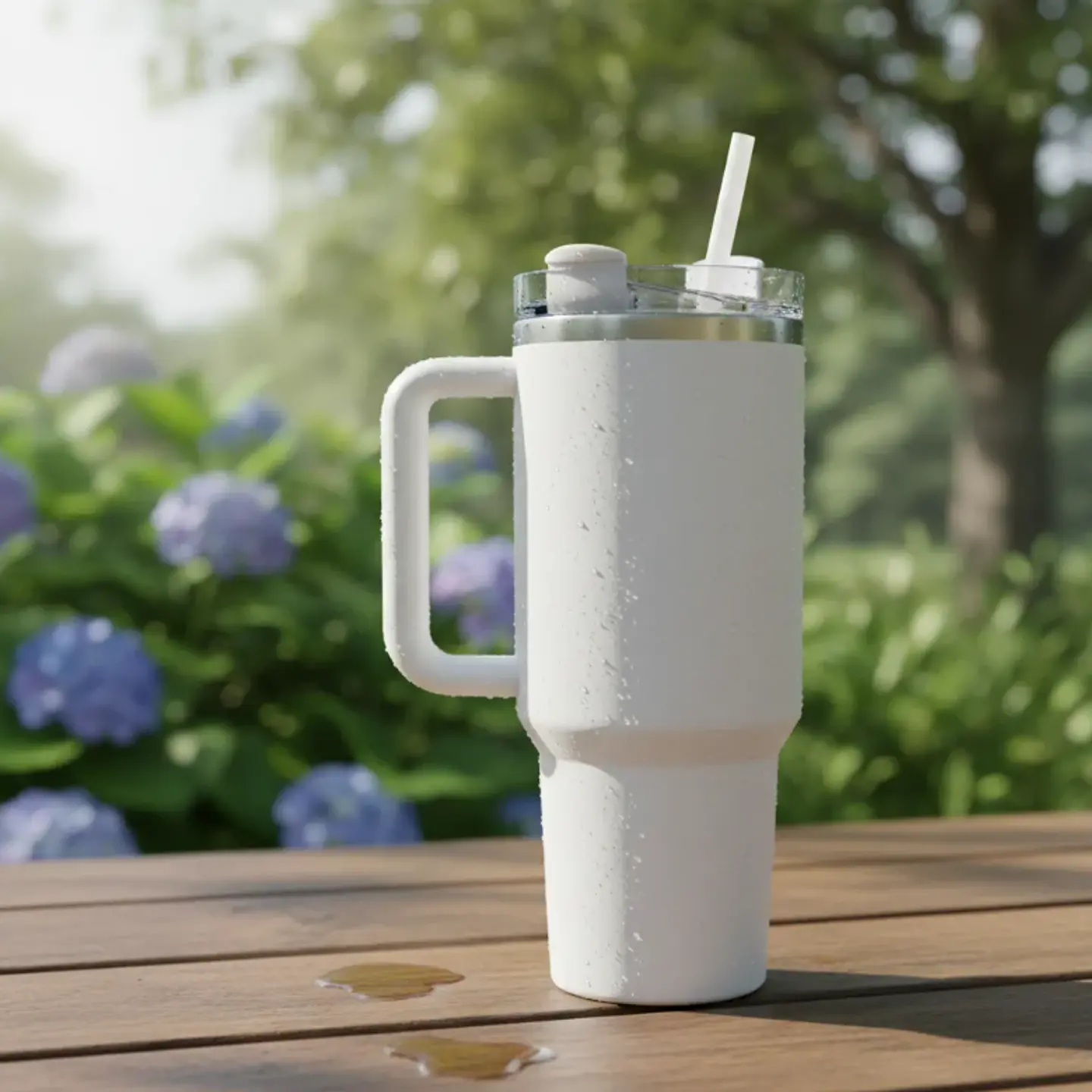 Vaso Térmico 1.2l Con Tapa, Asa Y Bombilla 5