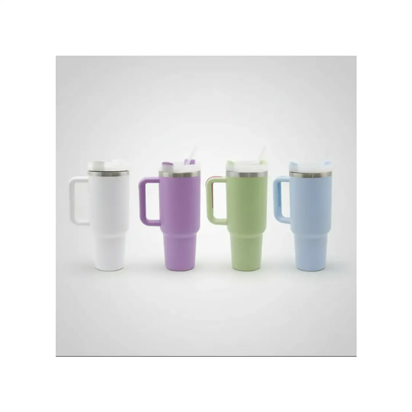 Vaso Térmico 1.2l Con Tapa, Asa Y Bombilla 9