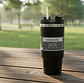 Vaso Térmico 900ml Acero Inoxidable con Tapa y Bombilla - Miniatura 6