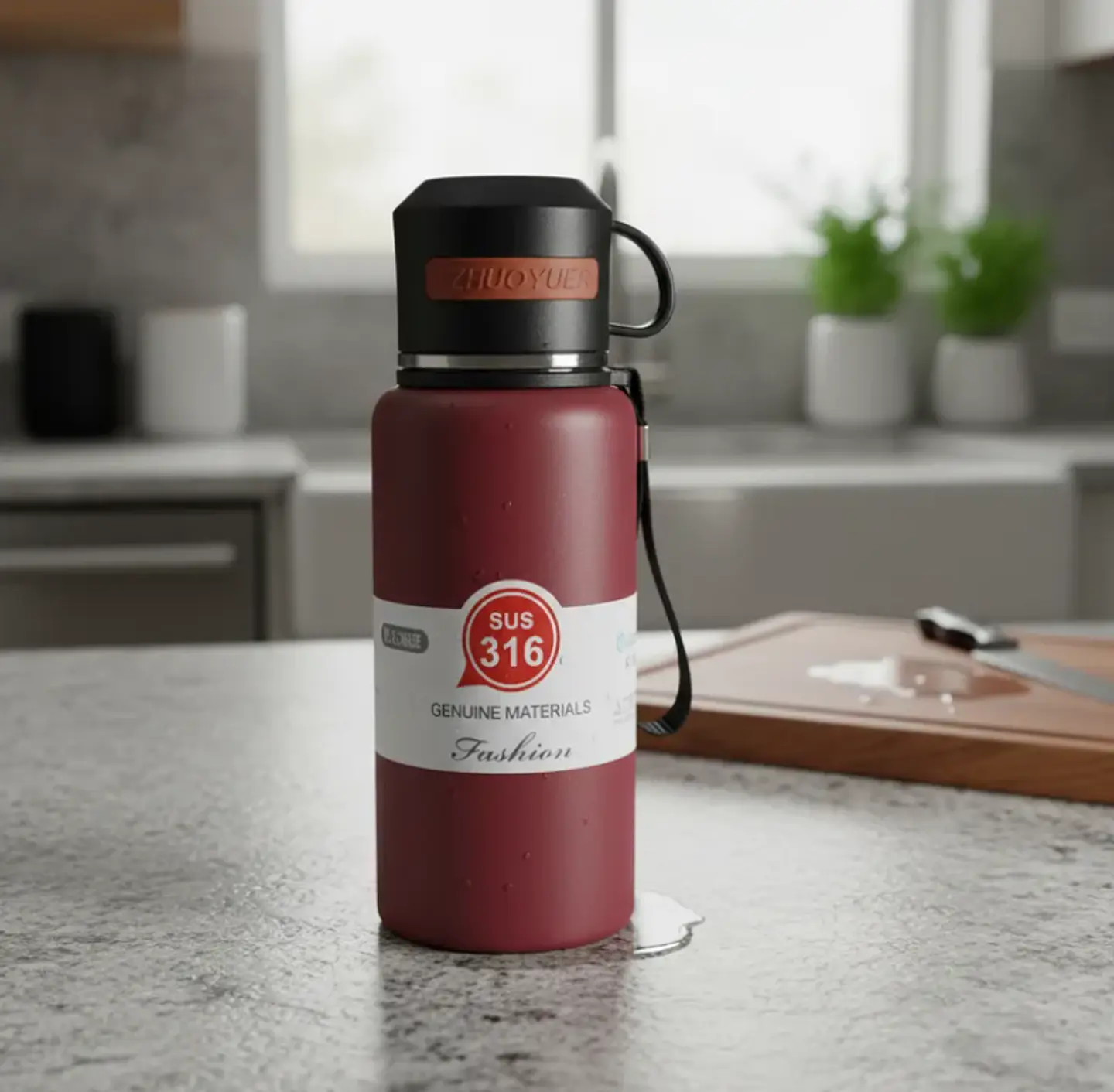 Botella Térmica 1.5 Litros Acero Inoxidable  1