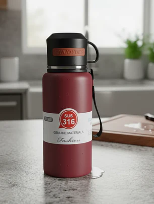 Botella Térmica 1.5 Litros Acero Inoxidable 