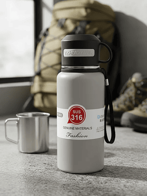 Botella Térmica 1.5 Litros Acero Inoxidable 