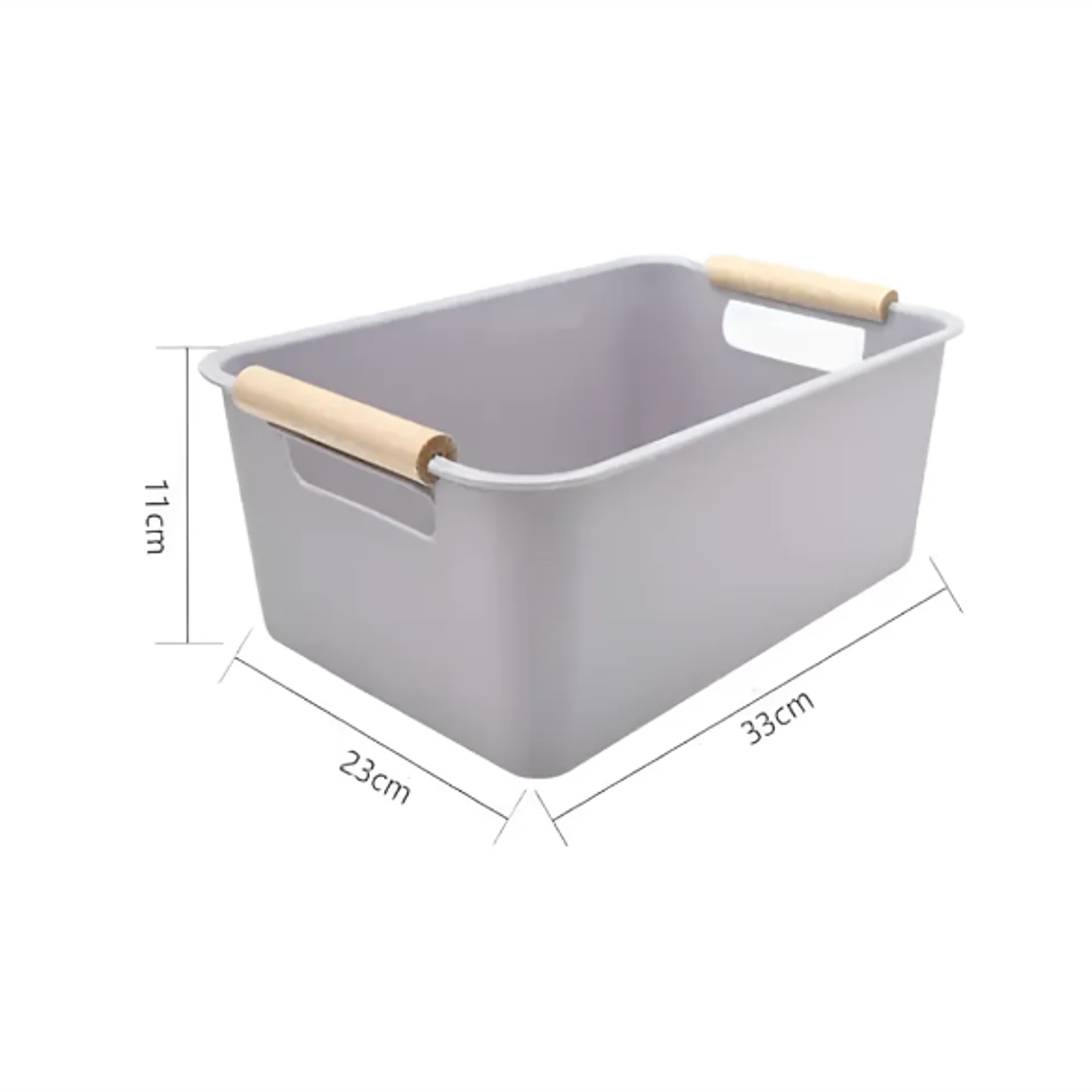 Caja Organizadora Plástica Multiuso 33x23x11cm 5