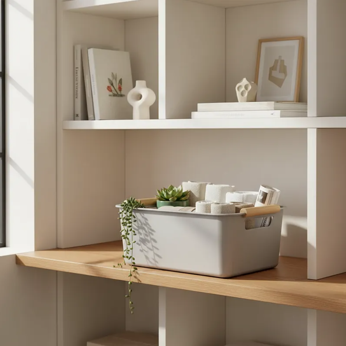 Caja Organizadora Plástica Multiuso 33x23x11cm 1