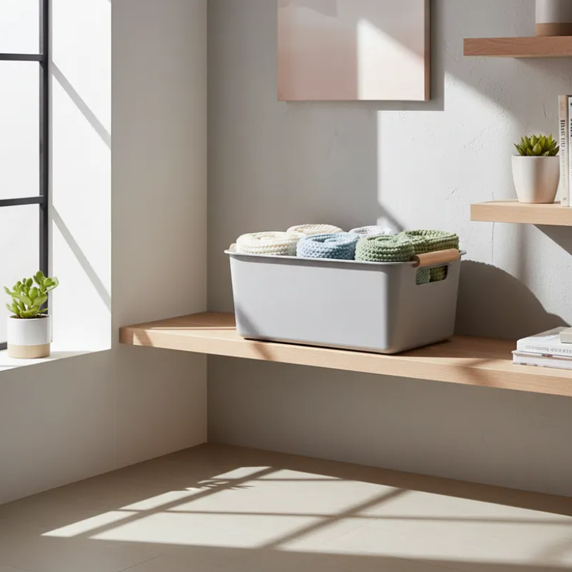 Caja Organizadora Plástica Multiuso 33x23x11cm 2