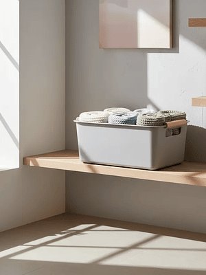 Caja Organizadora Plástica Multiuso 33x23x11cm