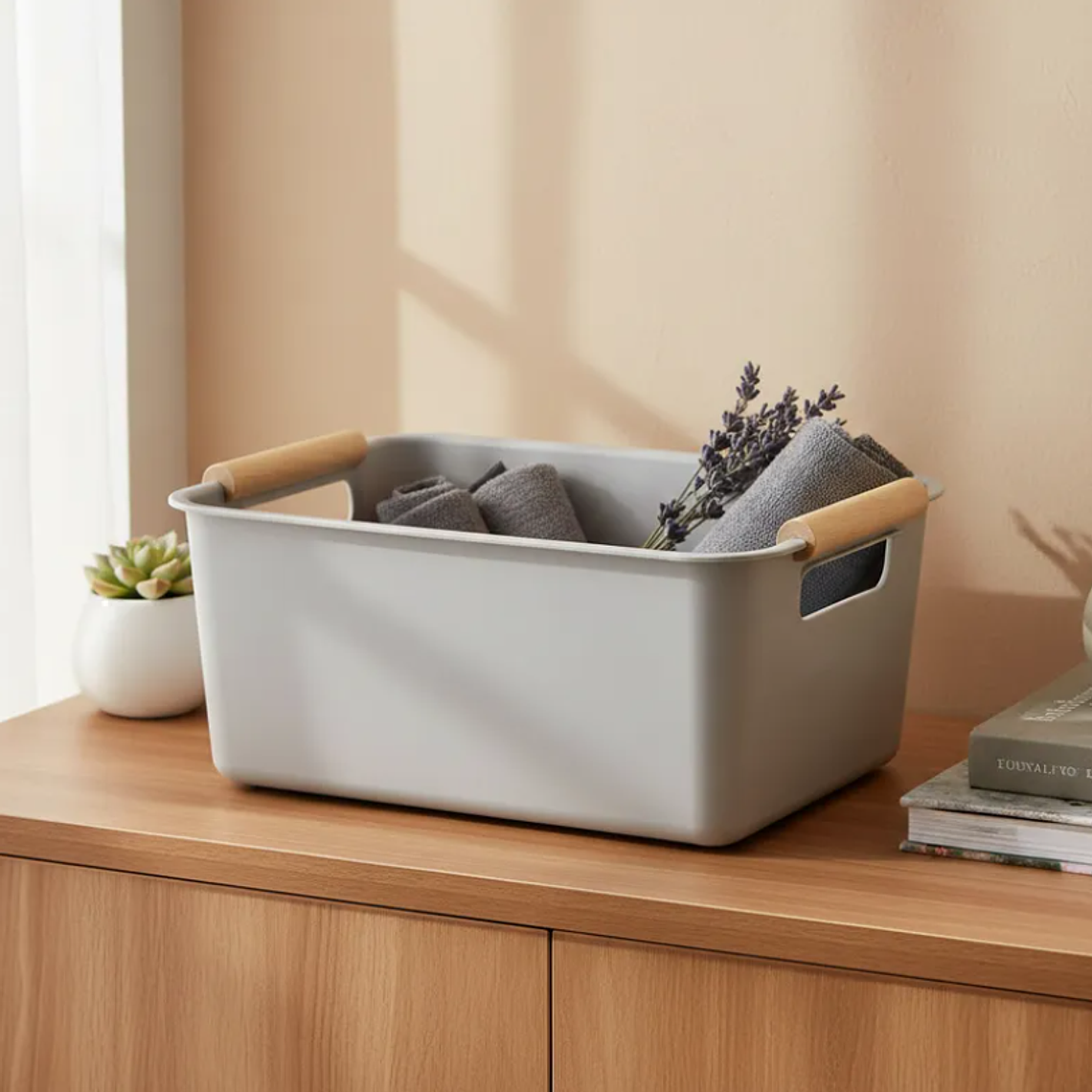 Caja Organizadora Plástica Multiuso 33x23x11cm 3