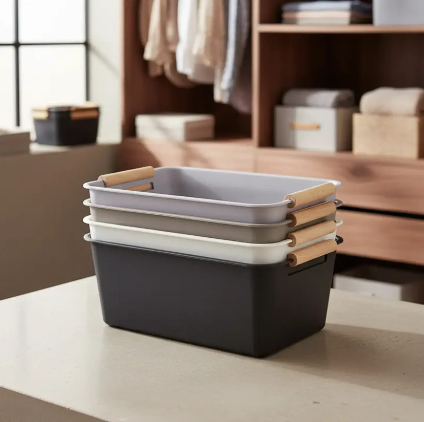 Caja Organizadora Plástica Multiuso 33x23x11cm 4