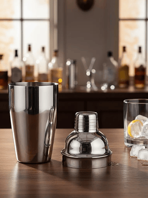 Coctelera Acero Inoxidable 750ml para Bar y Tragos