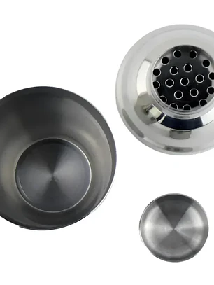 Coctelera  De Acero Inoxidable 550ml Para Tragos Bar