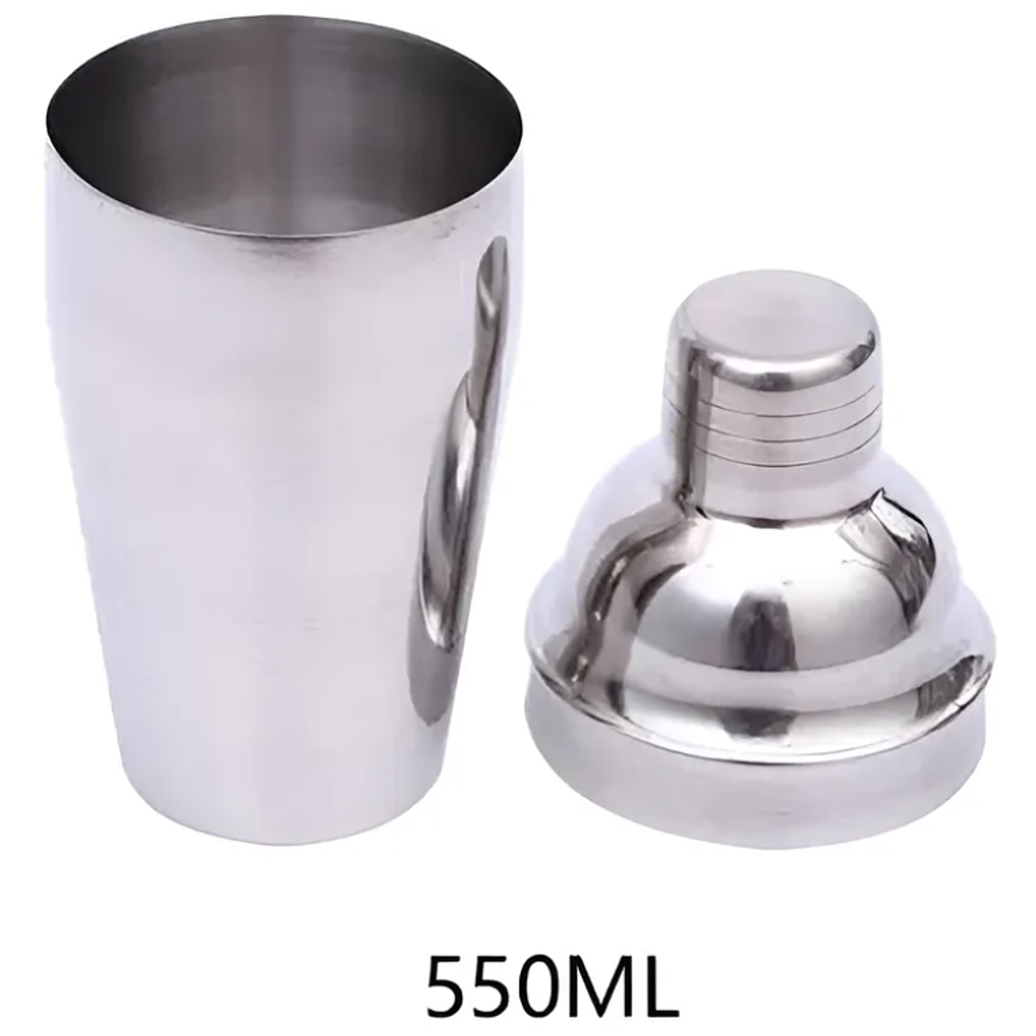 Coctelera  De Acero Inoxidable 550ml Para Tragos Bar 4
