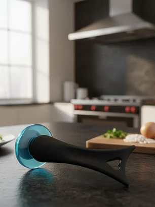 Mango De Repuesto Universal Para Olla O Sartén 13cm Negro