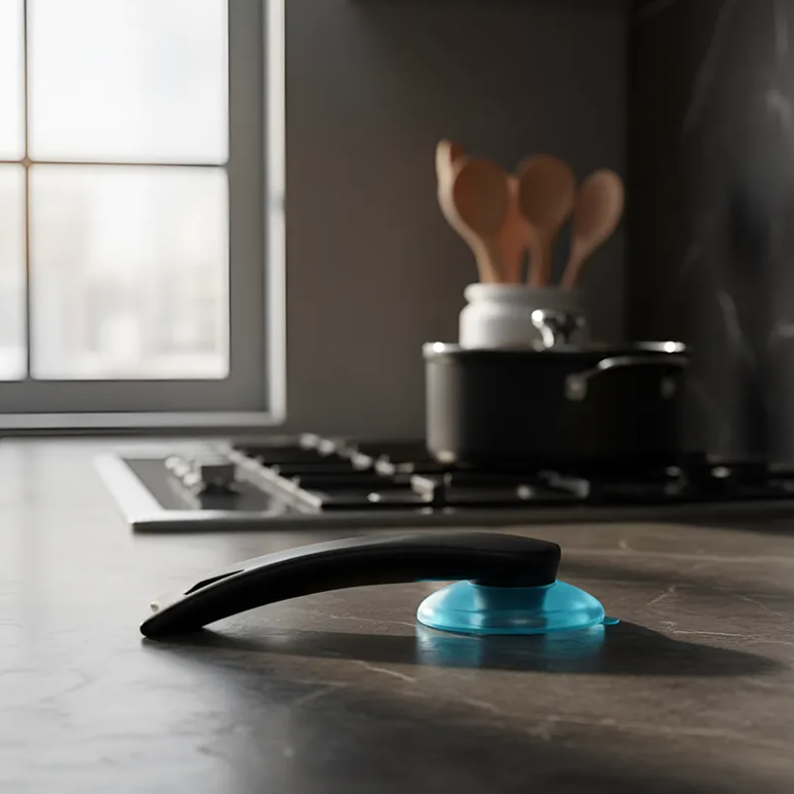 Mango De Repuesto Universal Para Olla O Sartén 13cm Negro 2