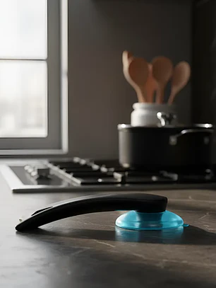 Mango De Repuesto Universal Para Olla O Sartén 13cm Negro