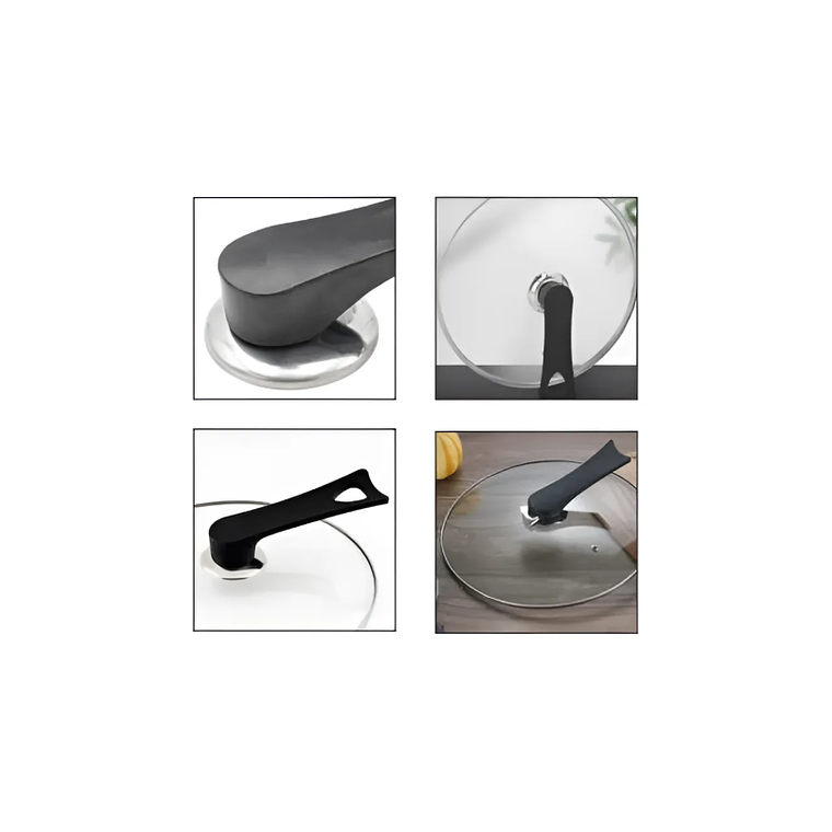 Mango De Repuesto Universal Para Olla O Sartén 13cm Negro 5