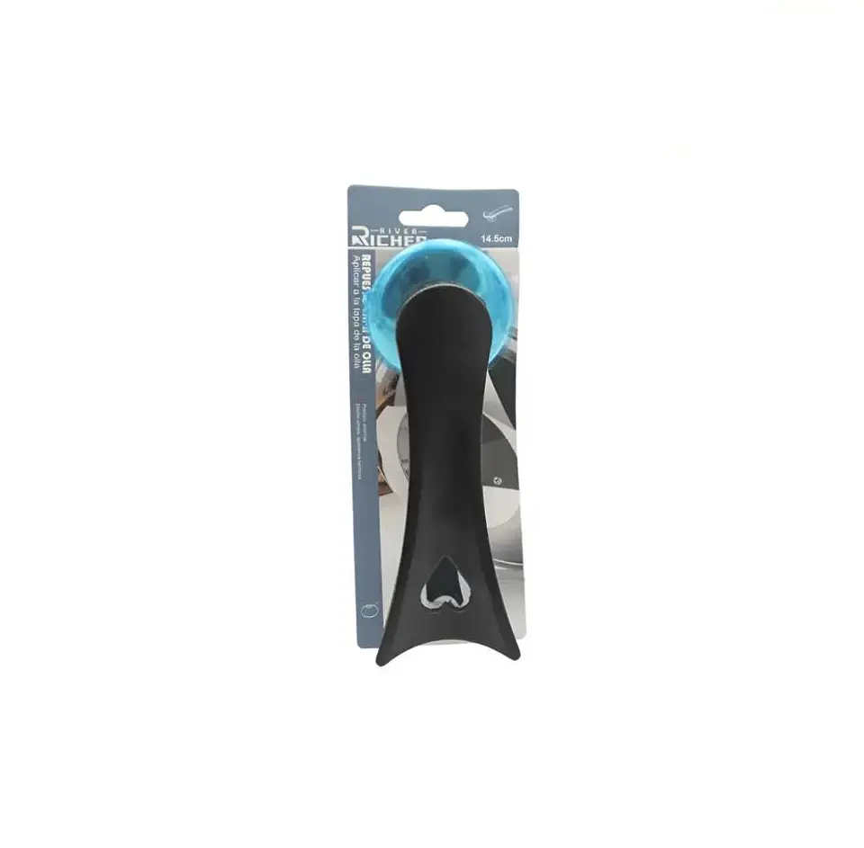 Mango De Repuesto Universal Para Olla O Sartén 13cm Negro 6
