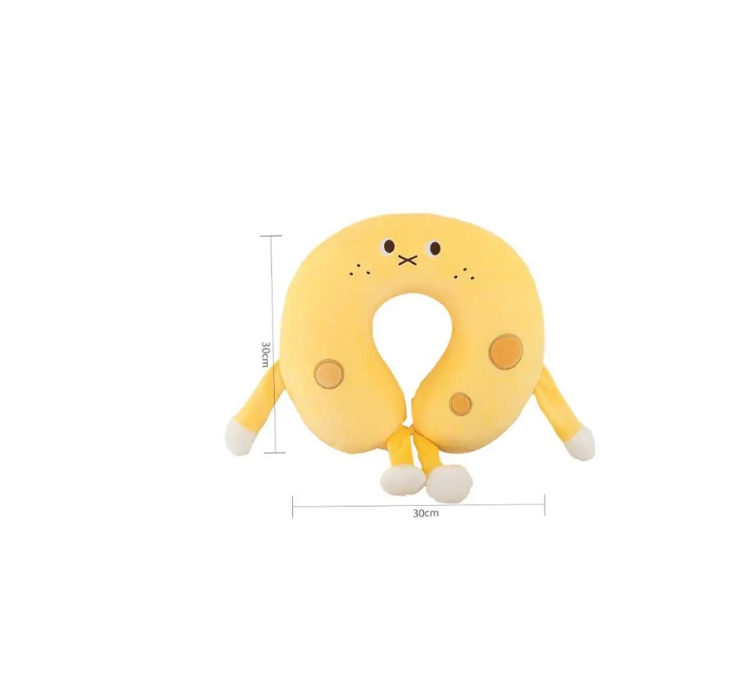 Cojín De Cuello Infantil Peluche Animalitos Colores Surtidos 2