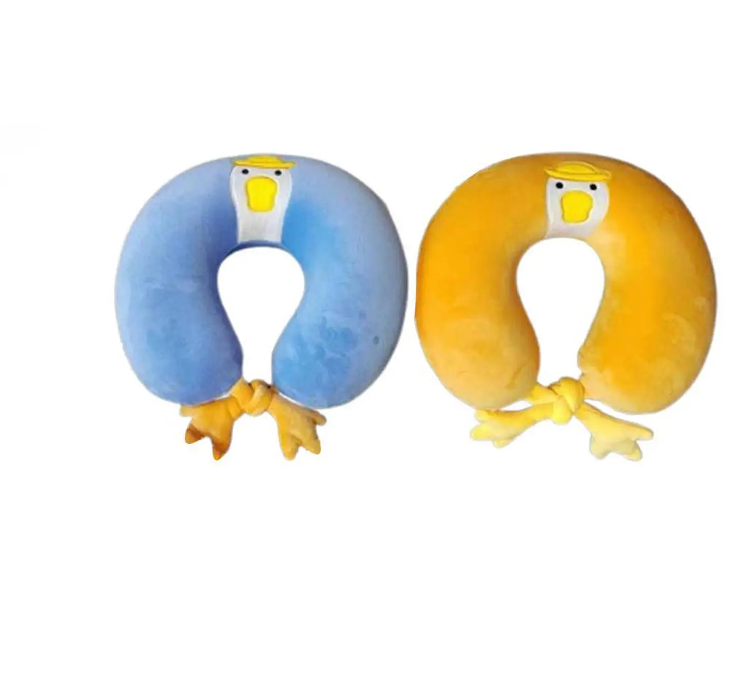 Cojín De Cuello Para Viaje Infantil Diseño Pato Peluche Suave 4