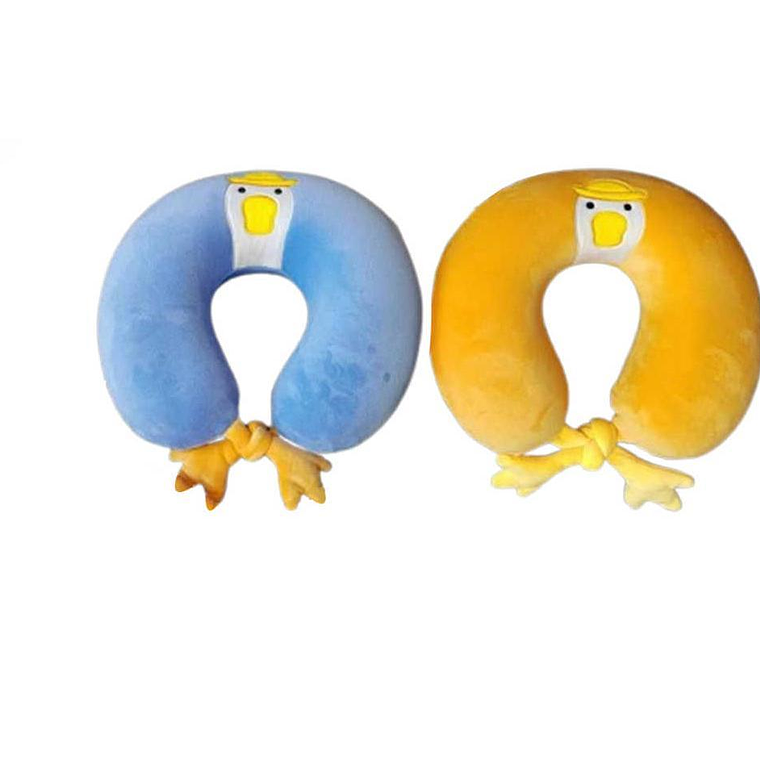 Cojín De Cuello Para Viaje Infantil Diseño Pato Peluche Suave 4