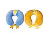 Cojín De Cuello Para Viaje Infantil Diseño Pato Peluche Suave - Miniatura 4