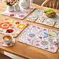 Set 6 Individuales y 6 Posavasos Estampados 42x27.5cm - Miniatura 3
