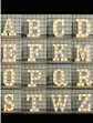 Letra H Luminosa Con Luces Led Decorativa 22cm - Miniatura 5