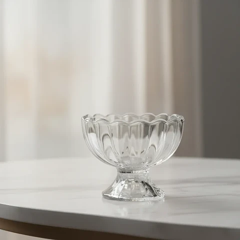 Set 6 Copa De Vidrio Para Postre O Helado 100ml