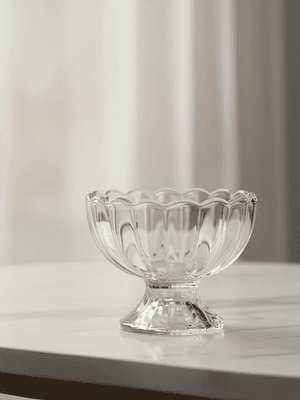 Set 6 Copa De Vidrio Para Postre O Helado 100ml