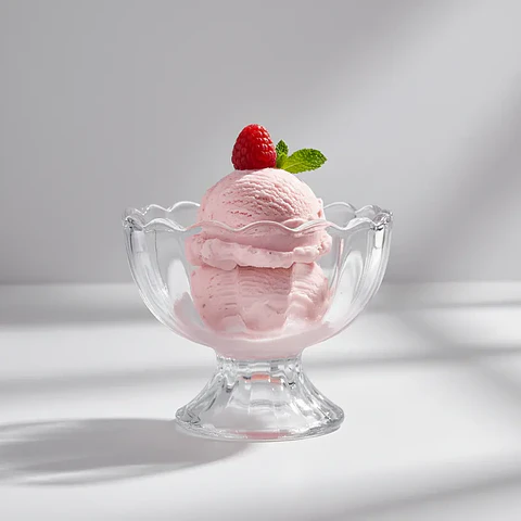 Set 6 Copa De Vidrio Para Postre O Helado 100ml
