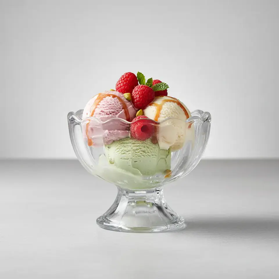 Set 6 Copa De Vidrio Para Postre O Helado 100ml 3
