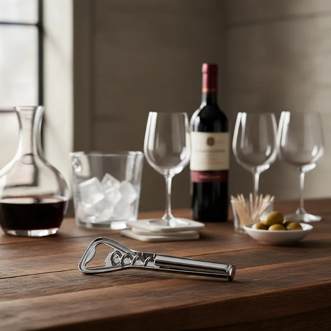 Destapador Descorchador Sacacorcho Abridor Botella 4