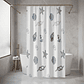 Cortina De Ducha Con Estampado De Conchas Y Estrellas De Mar - Miniatura 1
