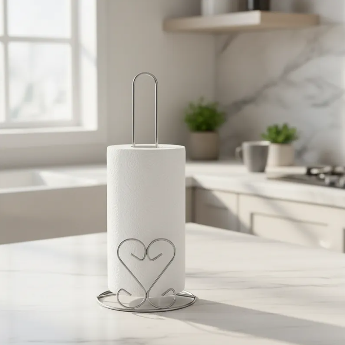 Porta Toalla de Cocina Corazón 28 cm  2