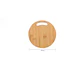 Tabla De Picar Redonda De Bambú 25 Cm Para Cocina Multiuso - Miniatura 3