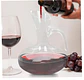 Jarra Decantador De Vino Vidrio Con Asa Aireador  - Miniatura 5
