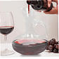 Jarra Decantador De Vino Vidrio Con Asa Aireador  - Miniatura 5