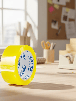 Set x6 Cinta De Embalaje Transparente 48mm X 250m 