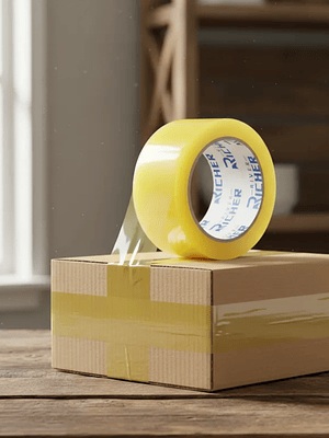 Set x6 Cinta De Embalaje Transparente 48mm X 250m 